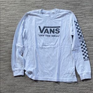 Slightly used vans long sleeve